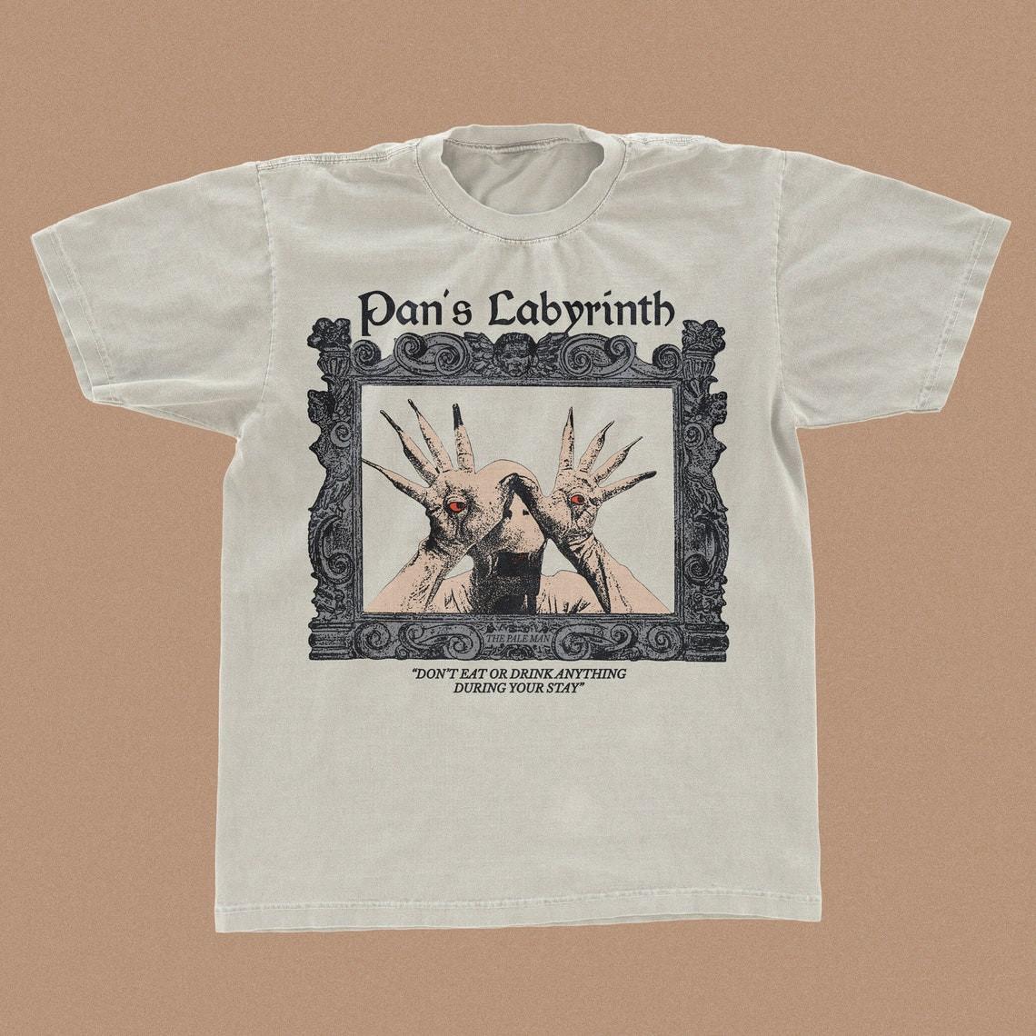 Pans Labyrinth movie vintage t-shirt natural color Classic Tee UNISEX SHIRT XL