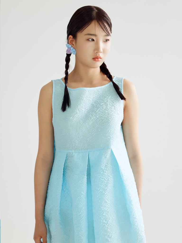 Bomnal Boutique Flare Midi Dress _ Sky