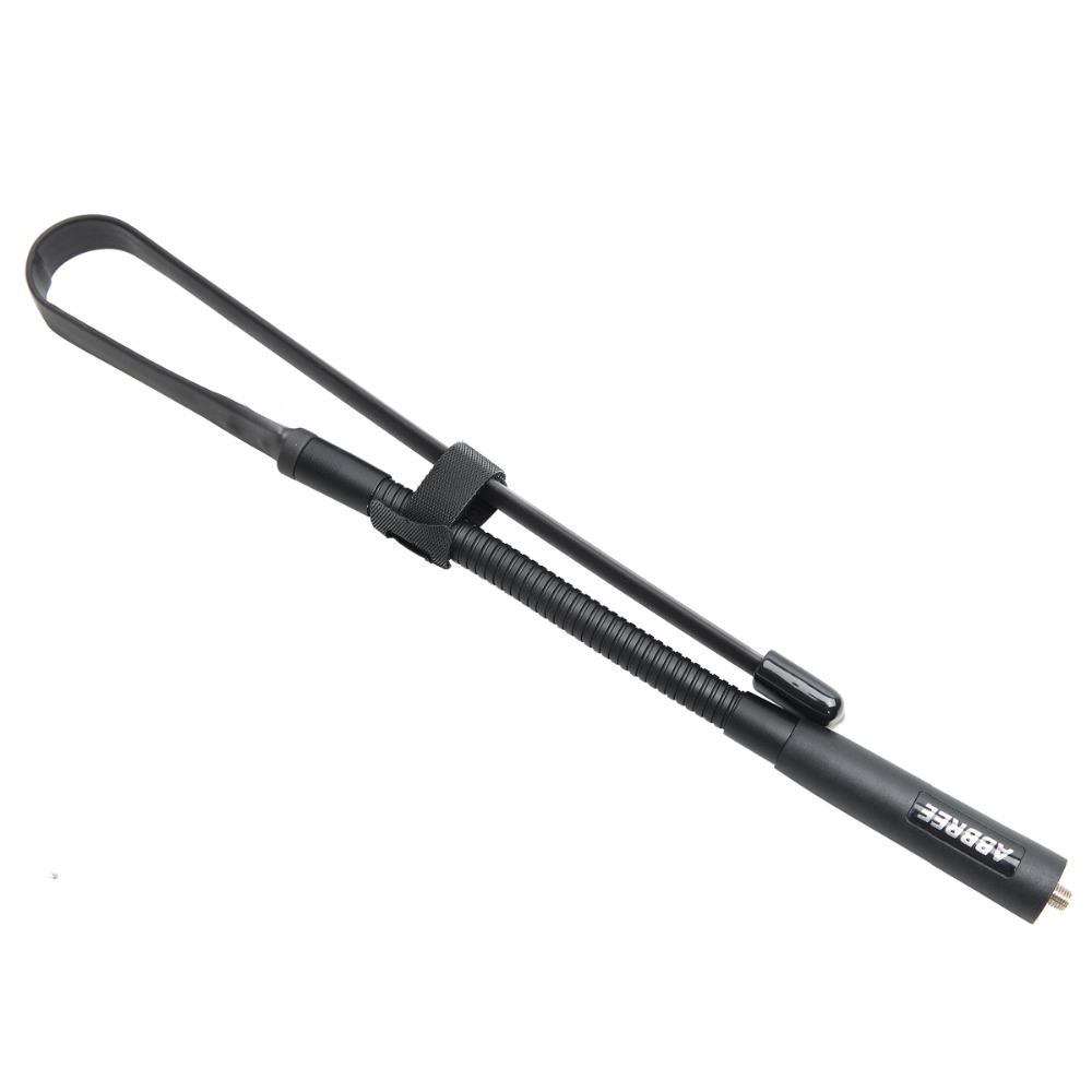 ABBREE AR-152 AR-148 Tactical Antenna SMA-Female Coaxial Extend Cable for Baofeng UV-5R UV-82 UV-9R PLUS Walkie Talkie