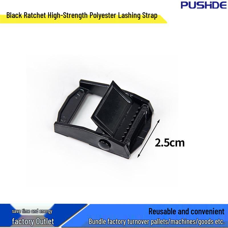

Electrophoretic Buckle Strap for Securing Motorcycle Cargo and Luggage