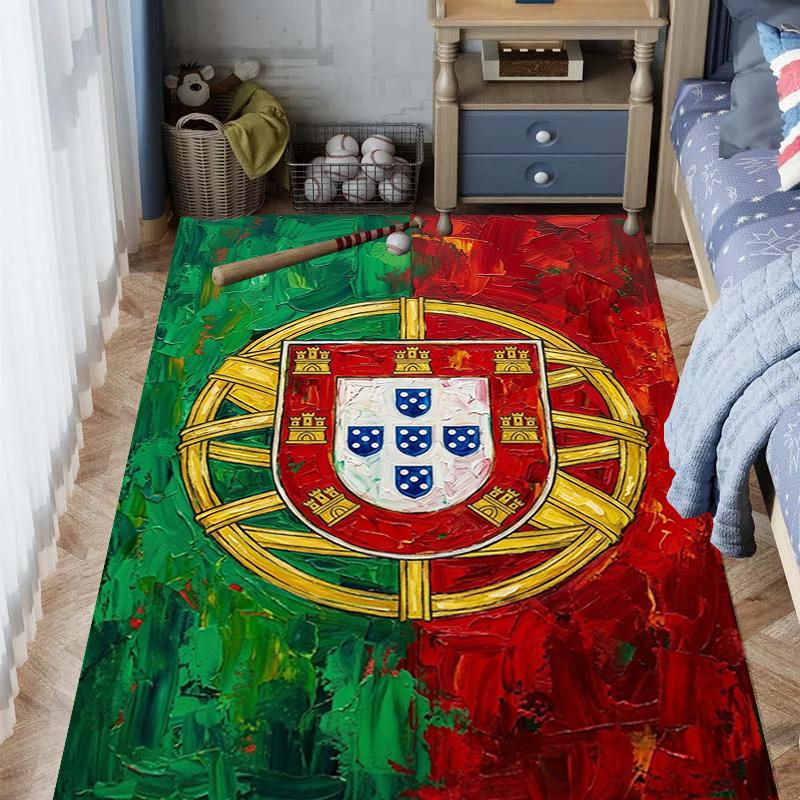 Portuguese Heritage Emblem carpet Suitable for all seasons Home Decor Christmas gifts Room Art