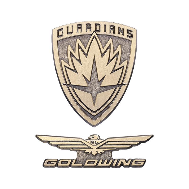 Cute Cartoon Eagle Shield Brooch Colorful Decorative Pin For Fashion Trendy