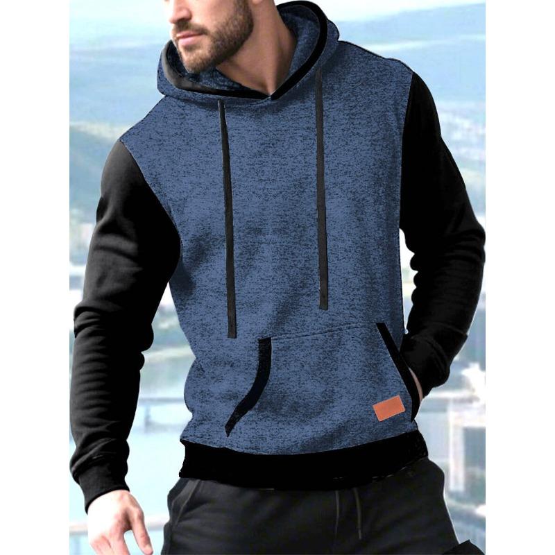 Men S Casual Hooded Cardigan Sweatshirt Jacquard Knit Sport Fitness