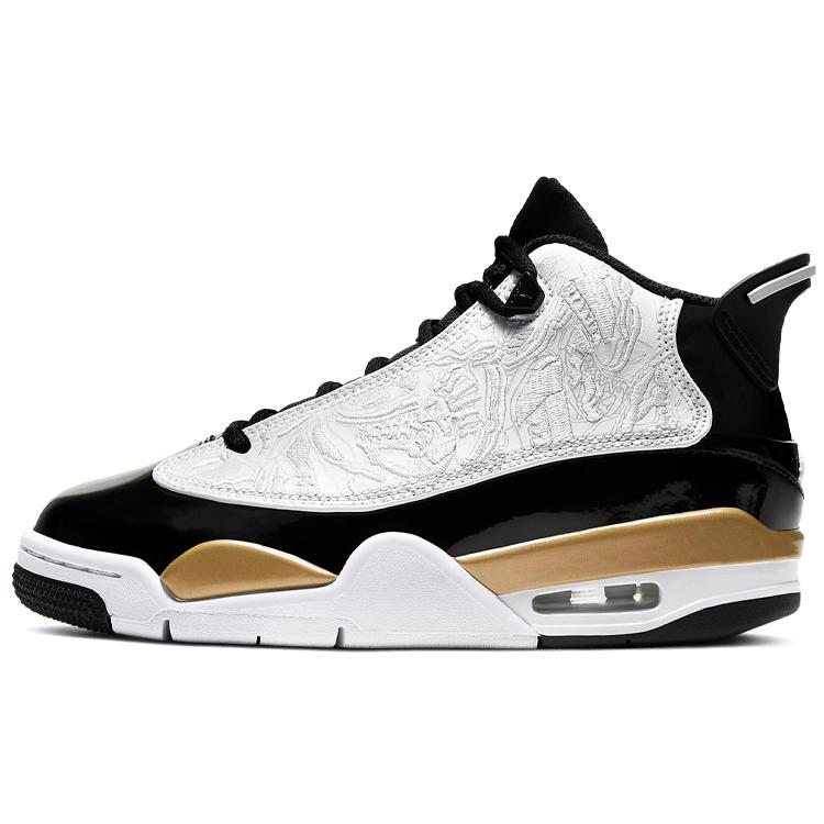 

Новые Jordan Dub Zero Черный Металлик Золотой Белый GS 311047-005 36.5