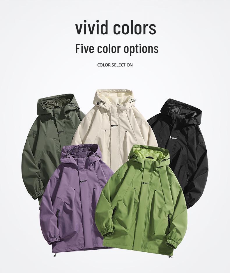Unisex Spring/Autumn Waterproof Mountaineering Jacket