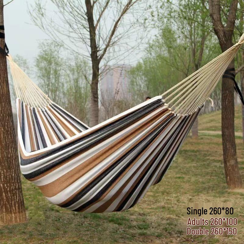 Outdoor Wind Hammock: Summer Swing, Indoor/Outdoor Tassel Hanging Net, Picnic & Camping Set