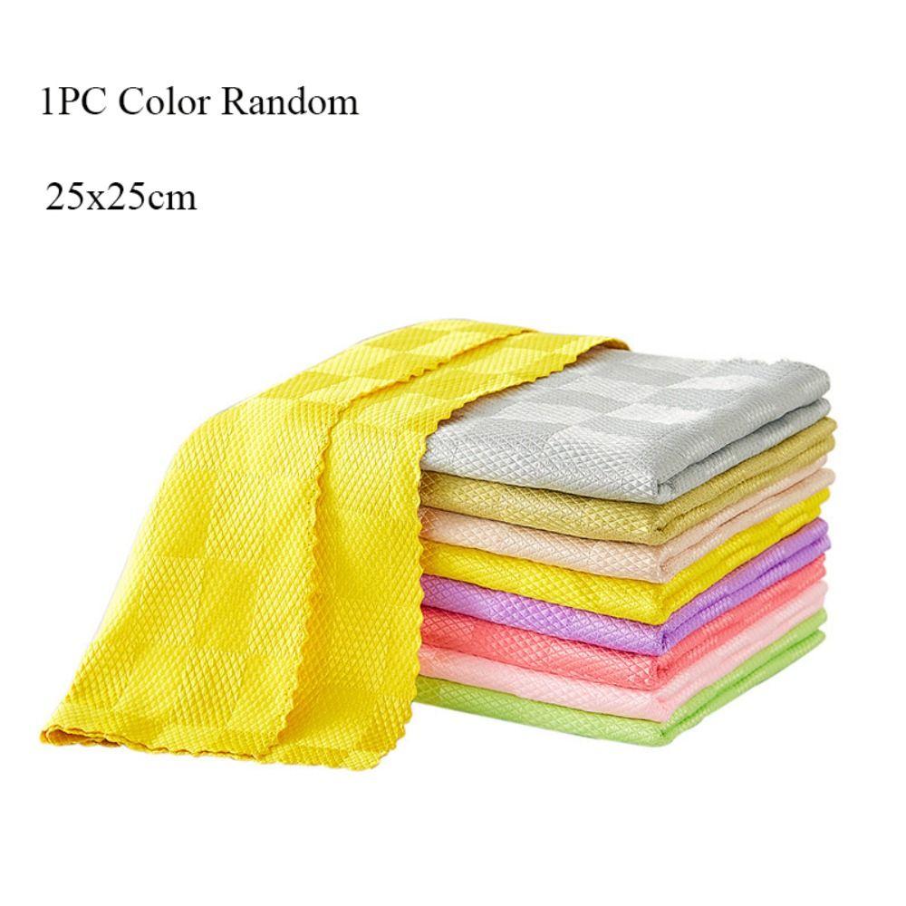 1/3 buc ușoare cârpe de curățare a sticlei lavetă din microfibră prosop de curățare a peștilor solzi de uz casnic