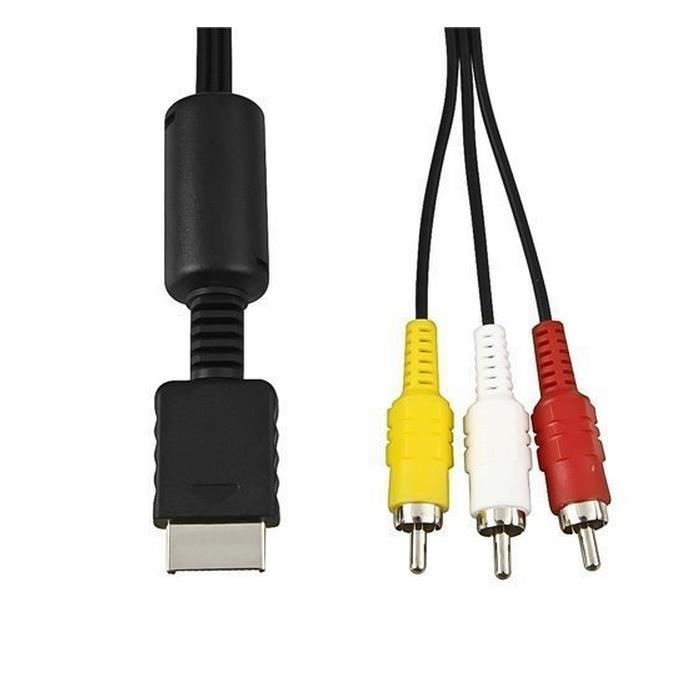 1.8M Câble Cordon AV Composite Audio Vidéo Pour So