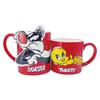 Tweety Sylvester Sada hrnků 2 hrnky 250ml SAN3838 "Looney Tunes" & Cca. 300 ml, Přibl.
