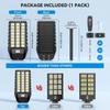 High Capacity 20Ah LiFePO4 Battery Motion Sensor Remote Control All-in-One Solar Street Lamp German Warehouse EU Local Stock
