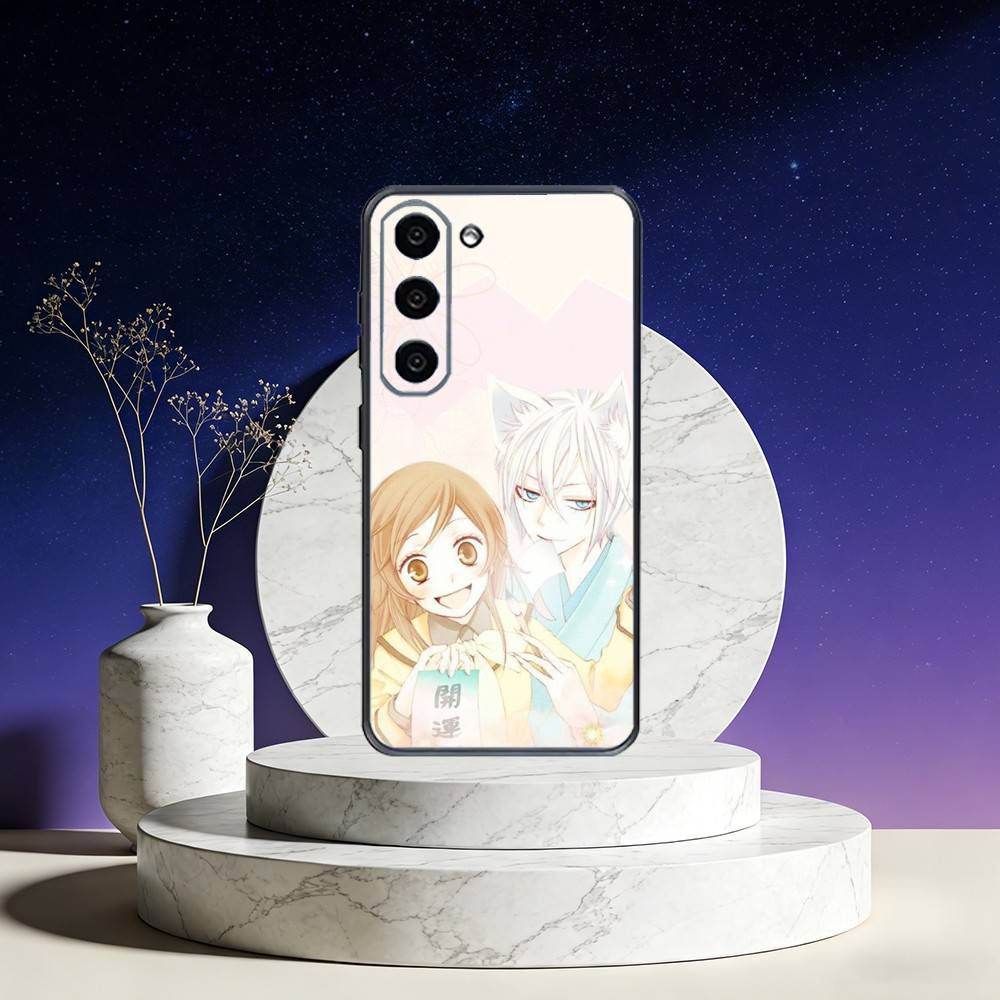 T-Tomoe K-Kamisama Anime Phone Case For Samsung Galaxy A73,A72,A71,A70,A53,A52,A51,Others Soft Black Cover