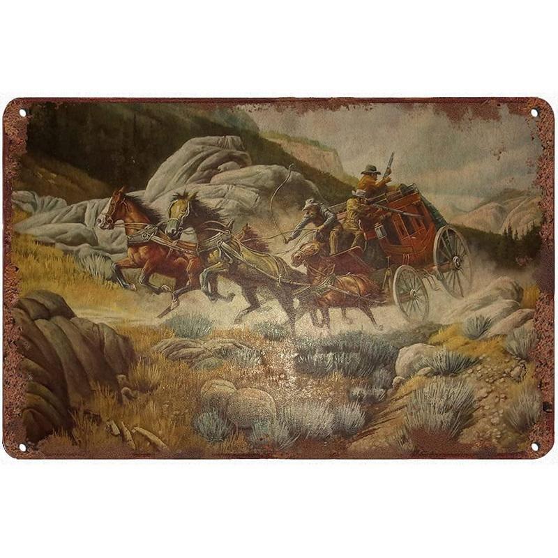 Metal Tin Signs It's A Good Day  Wall Art Vintage Tin Sign for Office Home Classroom Library Bedroom Wall Decor