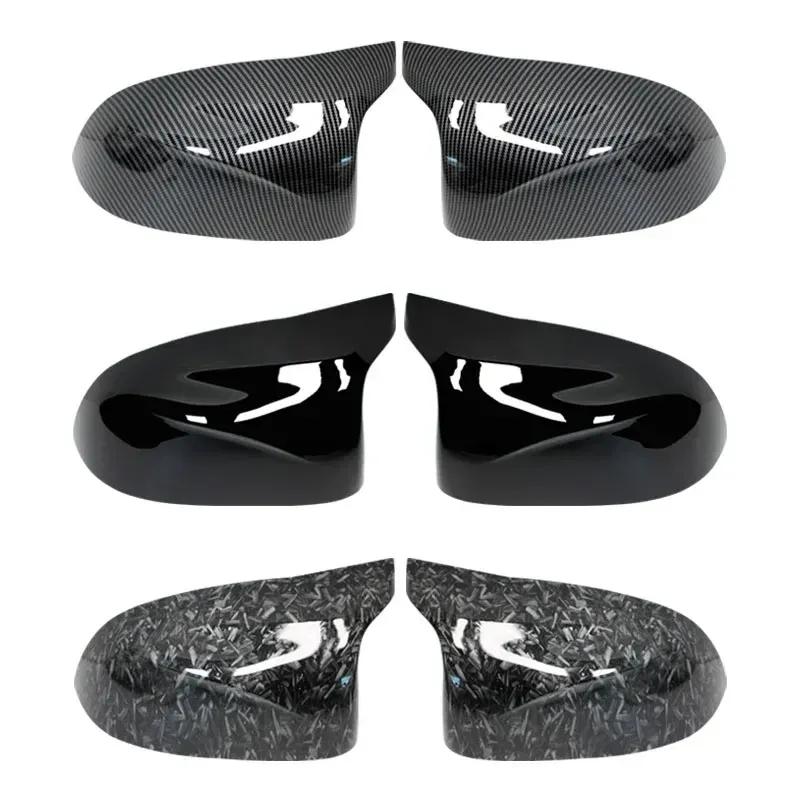 for BMW F25 X3 F26 X4 F15 X5 F16 X6 2014 2015-2018 Carbon Fiber Car Rearview Door Wing Side Mirror Cover Cap Shell