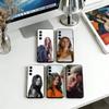 Custodia per Telefono Gisele Bundchen Per Samsung Galaxy A73,A72,A71,A70,A53,A52,A51,Altro Copertura Morbida Nera