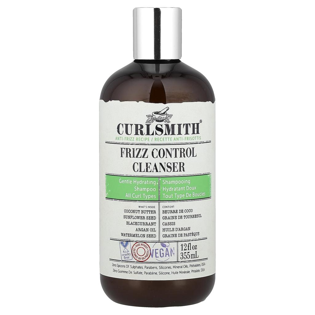 Curlsmith, Frizz Control Cleanser, All Curl Types, 355ml (12 fl oz)