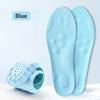 4D Cloud Technology Shock Absorbing Sport Insoles Breathable Sweat Absorbent Massage Arch Support Inserts Barefoot