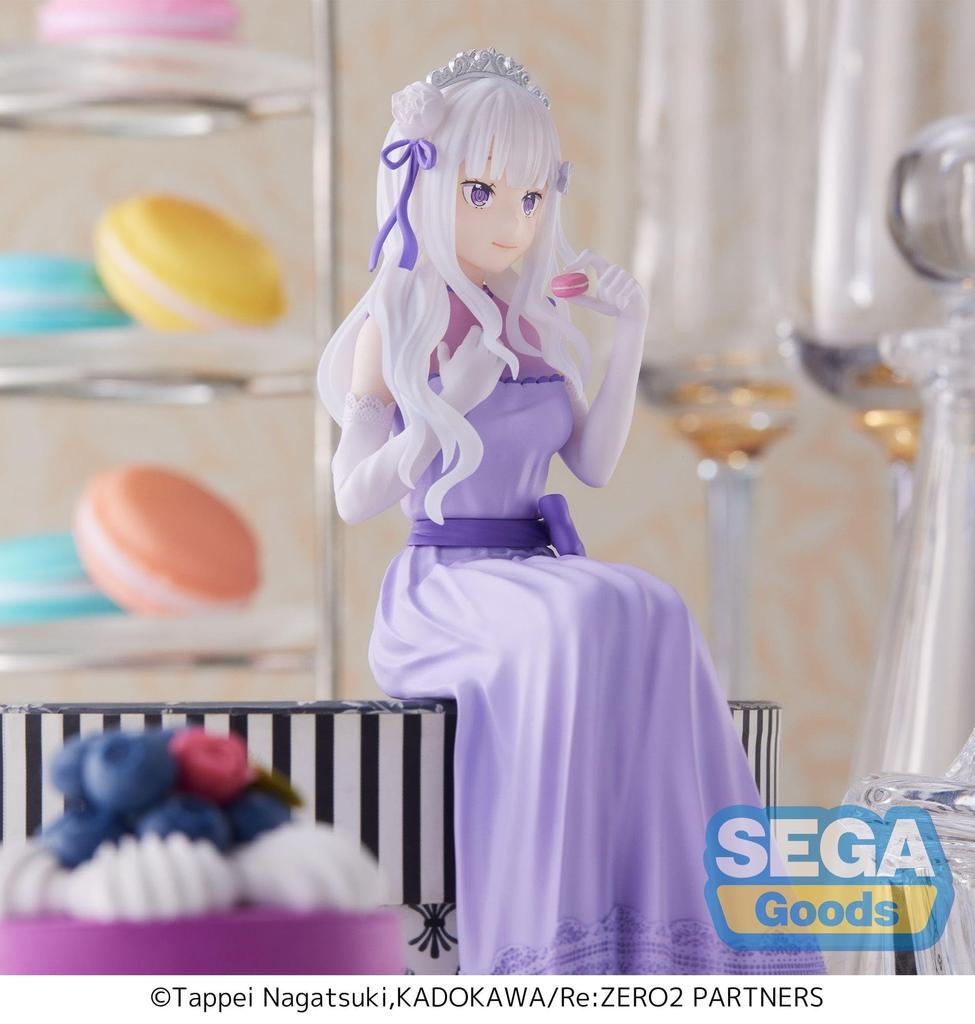 Starting Life in Another World Lost in Memories Premium Chokonose Figure Emilia Dress Up Party ReZero -