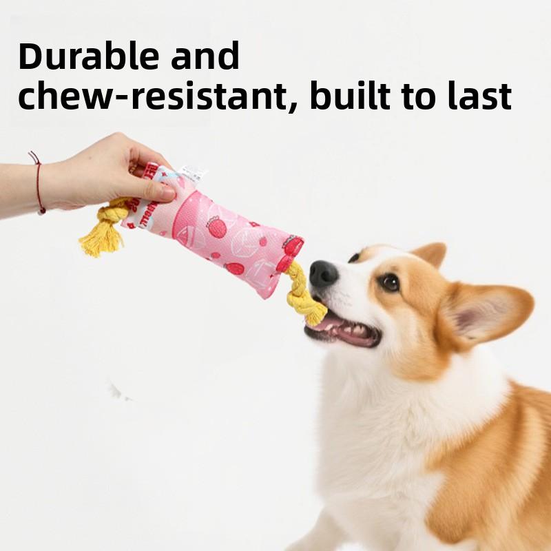 Pet Tooth-cleaning, Tooth-cleaning, Boring Rope Knot Ball, Cat and Dog Biting Rope, Teddy Small and Medium-sized Dog Training Toys