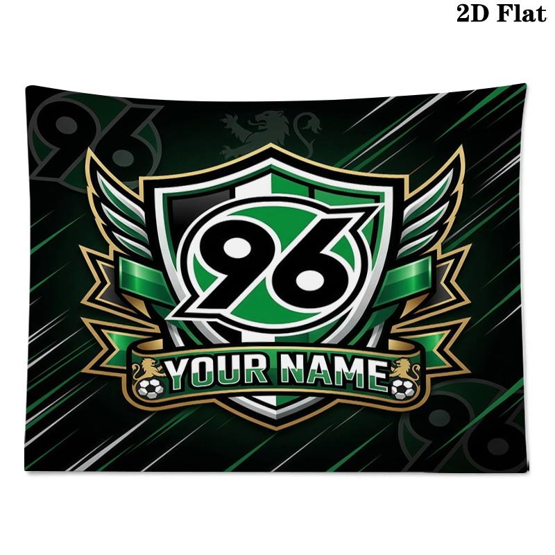 Custom Name Hannover Printed Tapestry – Wall Hanging for Bedrooms, Dorms, and Home Decor