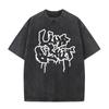 MXL Magliette Unisex Lavate Vintage Rock Band Limp Bizkit Stampa Significant Other Hip Hop Retro Oversize Manica Corta