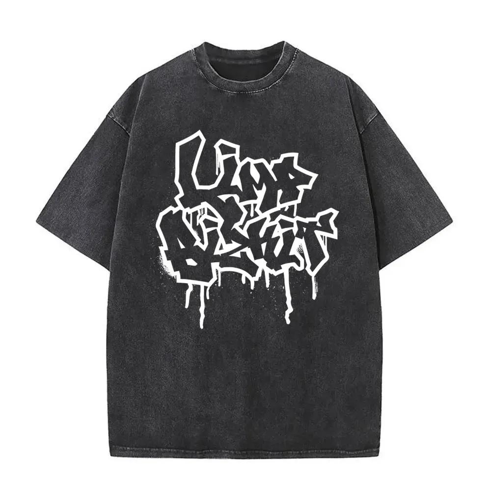 MXL Magliette Unisex Lavate Vintage Rock Band Limp Bizkit Stampa Significant Other Hip Hop Retro Oversize Manica Corta