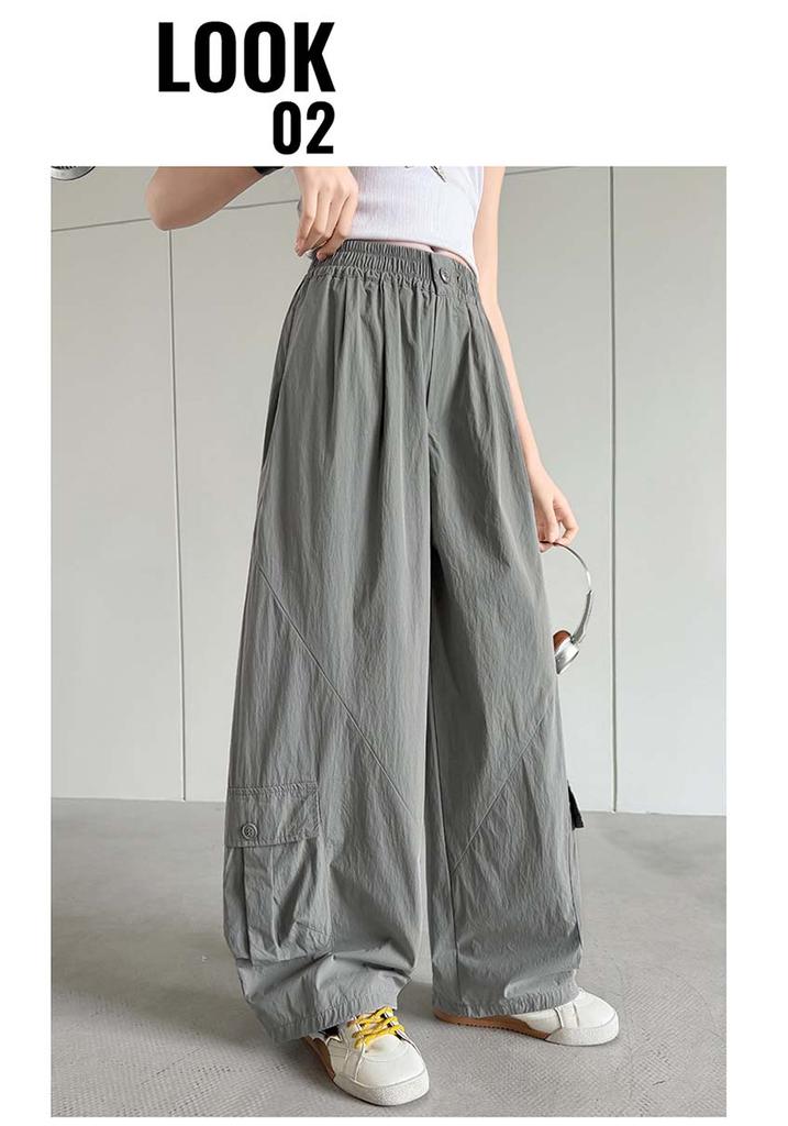 Girls' Thin Pants 2026 New Summer Casual Pants, Ice Silk Quick Drying Pants, Children's Girls' Summer Pants