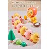 JUYEE Duck Family Toy Set (Yellow, 4 Pieces)