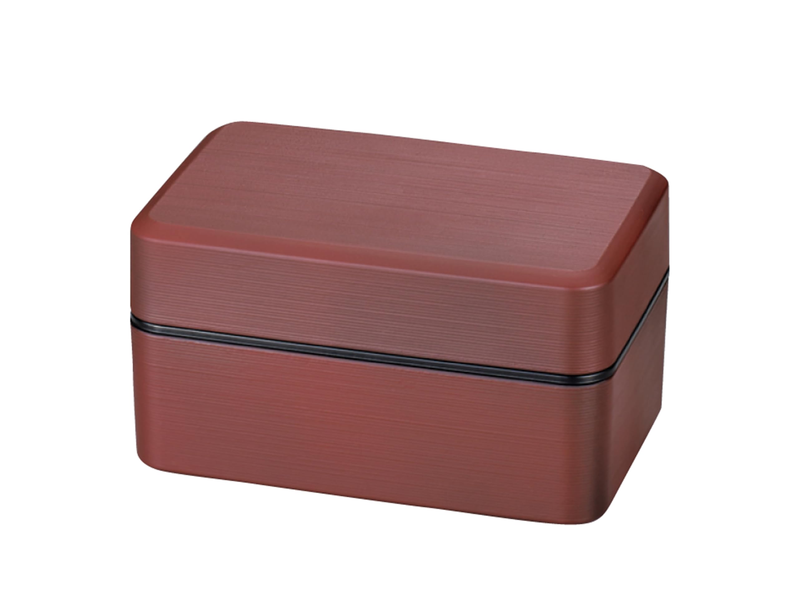 

Tatsumiya Yamato Senjiki Bento Silver and W16 D10 30547 Box, Red, Size Approx. H8.8