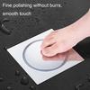 Stainless Steel Floor Drain Cover Precision Sealing Structure Blocks Odors Insects Foot-Pedal