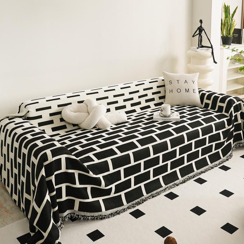 Sofa Towel for All Seasons, Non-slip Cushion, New Artistic Sofa Cover Cloth, Full Cover Cover