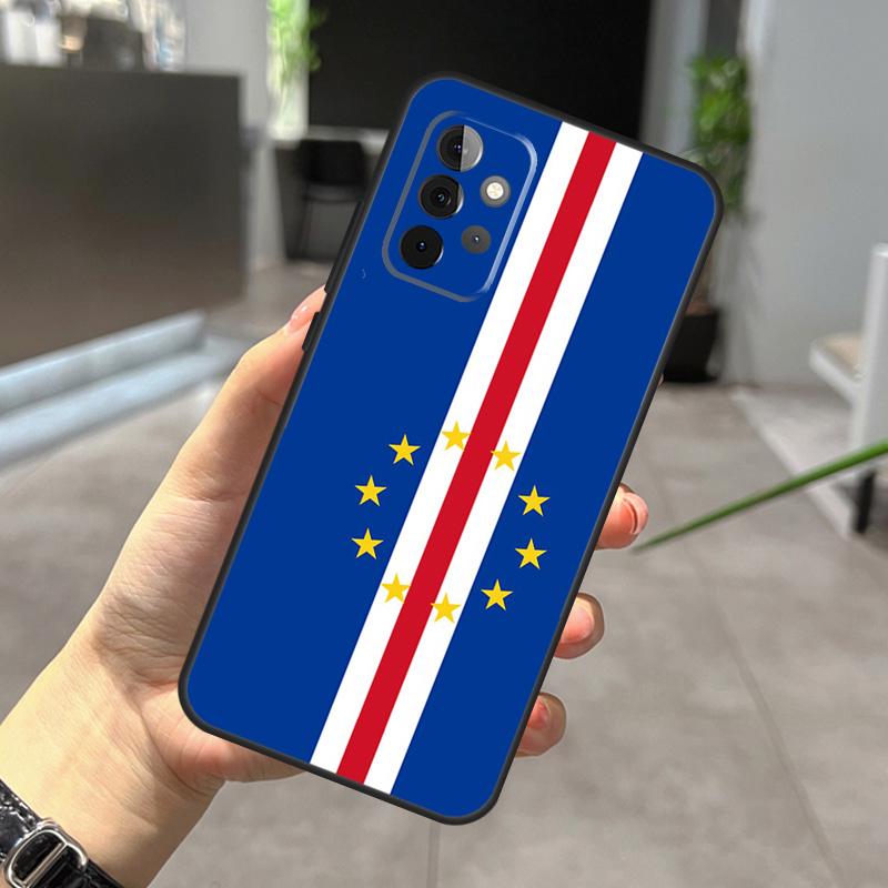 

Cape Verde Flag Case For Samsung Galaxy A73 A53 A33 A13 A12 A32 A51 A71 A14 A34 A54 A50 A70 A52 A72 Cover Samsung A32 4G