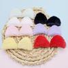 10 Pcs Handmade DIY Hair Clips Cat Ears Lovely Furry Hair Barrettes Hairpin for Creative Hair Styling Accessories