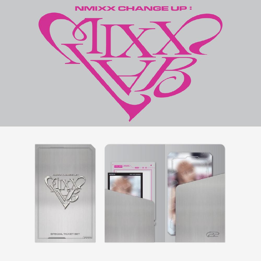 

Предварительный заказ NMIXX CHANGE UP: Специальный набор билетов MIXX LAB