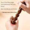 Ergonomic Sandalwood Massage Stick Durable Foot Massage Stick Acupuncture Stick  Acupressure