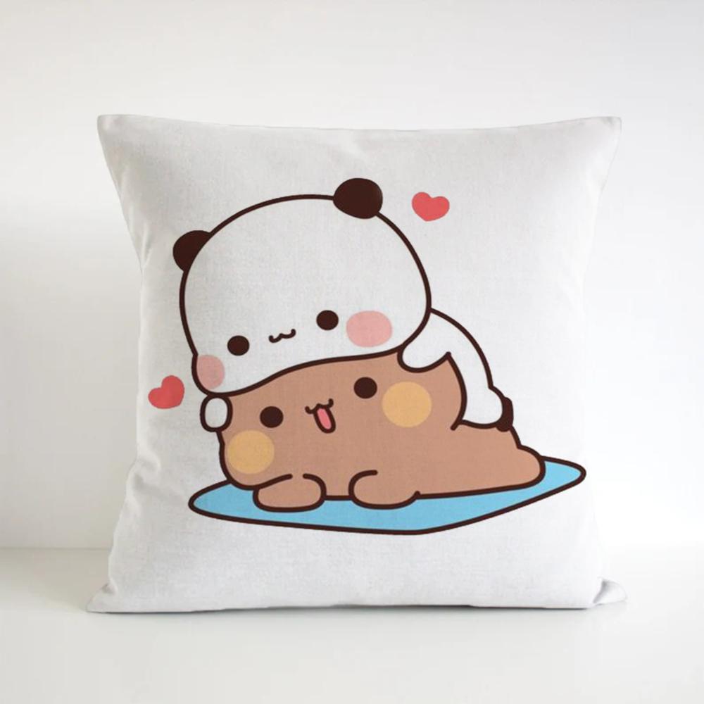 Bubu Dudu Pillow Cover Decorative Pillowcases Cushions Pillowcase 45*45 Ornamental Pillows For Living Room Sofa Cushion