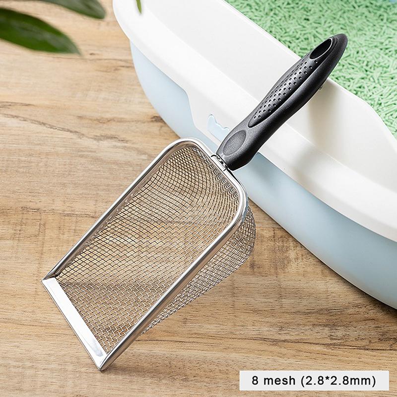 

Durable Stainless Steel Litter Scooper - Ergonomic And Easy To Clean For Cats & Dogs, Heavy-Duty & Sleek Design 1Pc