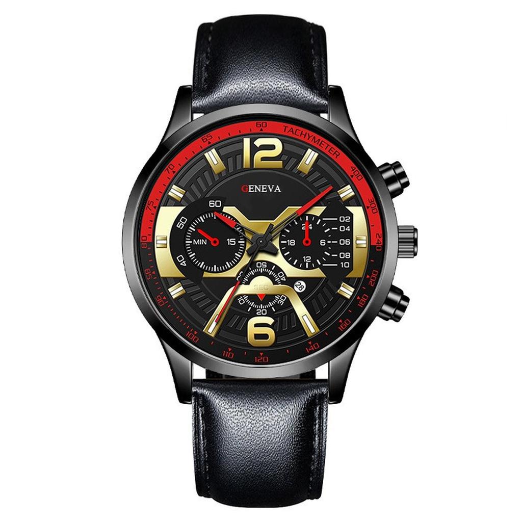 Men's Waterproof Luminous Running Alarm Clock Watch