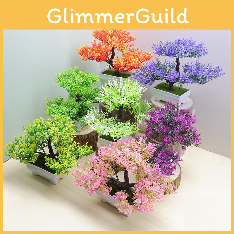 Plastic Bonsai Decorative Plant For Indoor Space With Lifelike Design