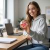 Stressabbauendes Quetschspielzeug, Weiches Gummi-Brötchen
