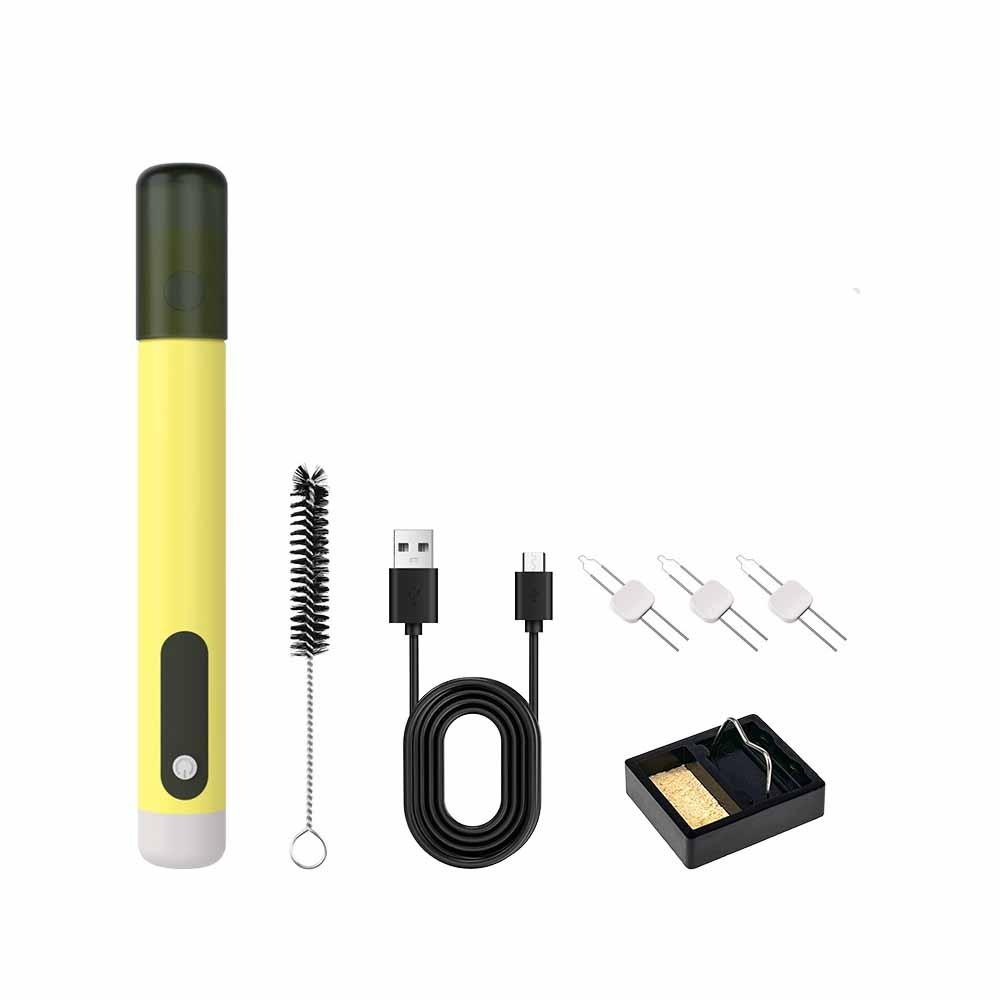 560-600 Celsius Wireless Cautery Pen Cordless USB Soldering Iron Kit  Thread Zapper Burner Tool