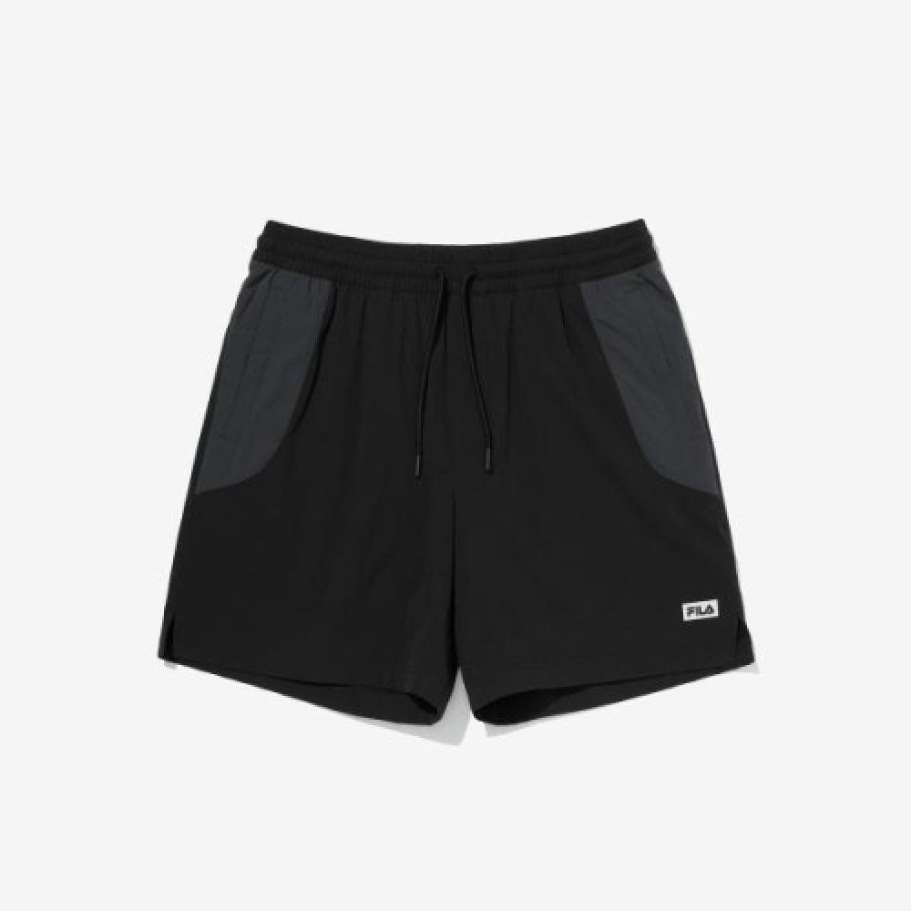 

Легкие эластичные шорты FILA с цветными блоками FS2TRG2106XBLK