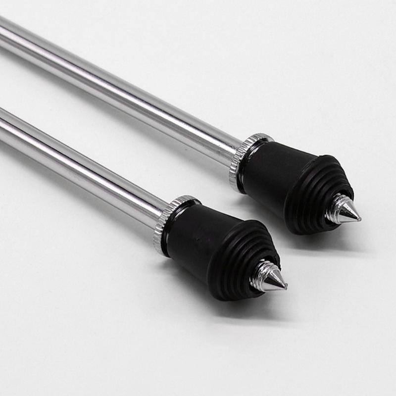 2 Pieces Traditional Design Metal Drum Legs Providing Secure Support For Various Drum Types In Professional Music Settings