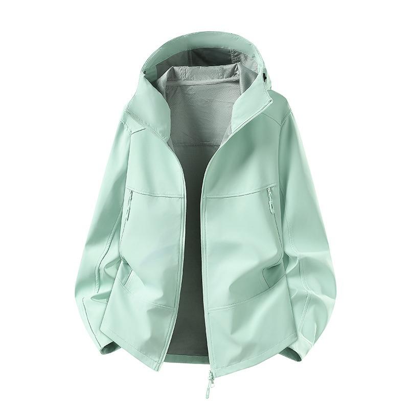 Softshell Jacket Unisex Outdoor Hiking Windproof Waterproof Jacket