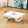 Portability Foot Rest Under Desk Footrest Ergonomic Foot Stool with Massage Rollers Foot Rest for Home Office Work Fast