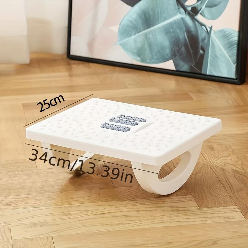 Portability Foot Rest Under Desk Footrest Ergonomic Foot Stool with Massage Rollers Foot Rest for Home Office Work Fast