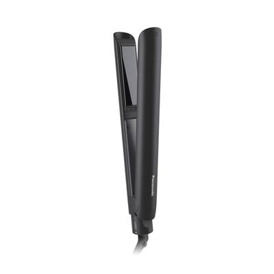 Compact Straightening Smooth Gloss Coating Black Iron, 2-Way, 3-Temperature Adjustment, Lightweight, Plus, EH-HV2B-K