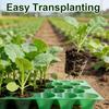 32-Cell Garden Plant Grow Box Seedling Nursery Pots Seed Germination Trays with Drainage Holes Propagation Seedling Starter