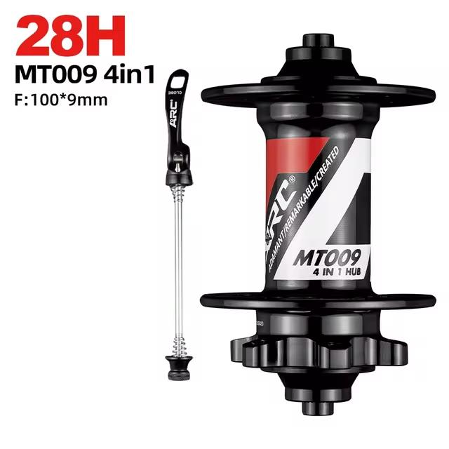 ARC MT009 Fahrradnabe 32 28 36 Löcher 6 Klinken HG MS XD 8 9 10 11 12 Gänge Freilaufkörper Gedichtete Lager MTB Mountainbike Vorder- Hinterradnabe