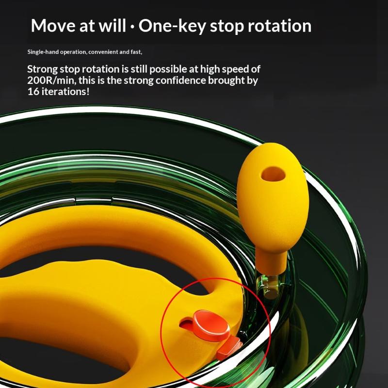 1Pcs Twisted String Line Round Green Grip For Fying Kites 150-600 Meters Kite Reel Winder Fire Wheel String Flying Handle Tool