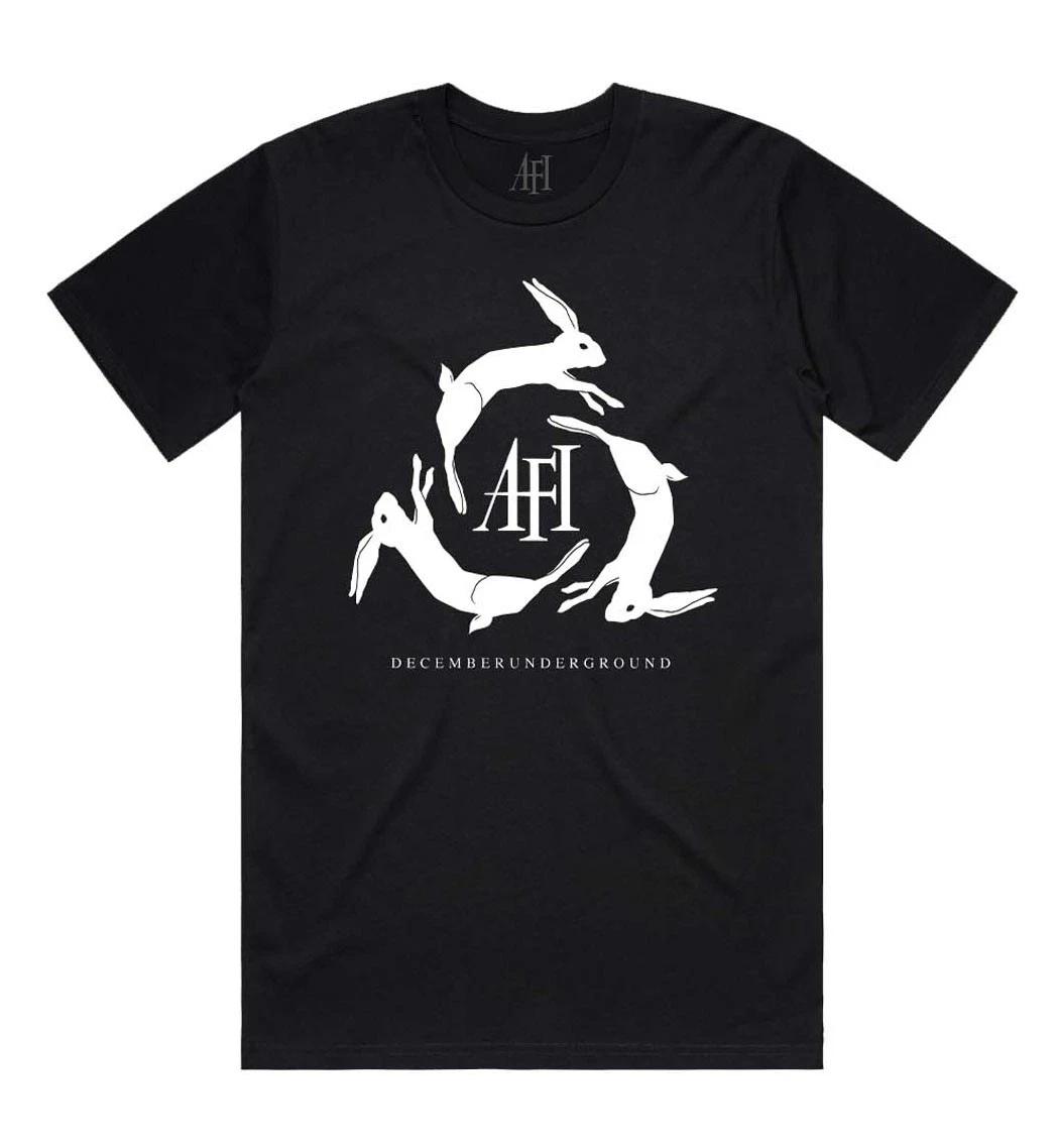 

Authentic AFI December Underground Rabbit T-Shirt S-2XL NEW L